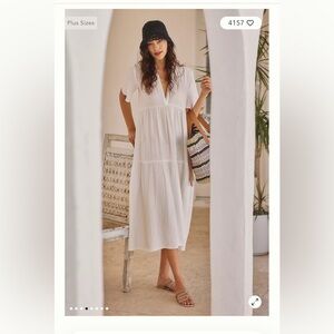 Anthropologie Kallie Flowy Maxi Dress - NWT
